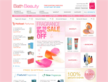 Tablet Screenshot of bathbeauty.com